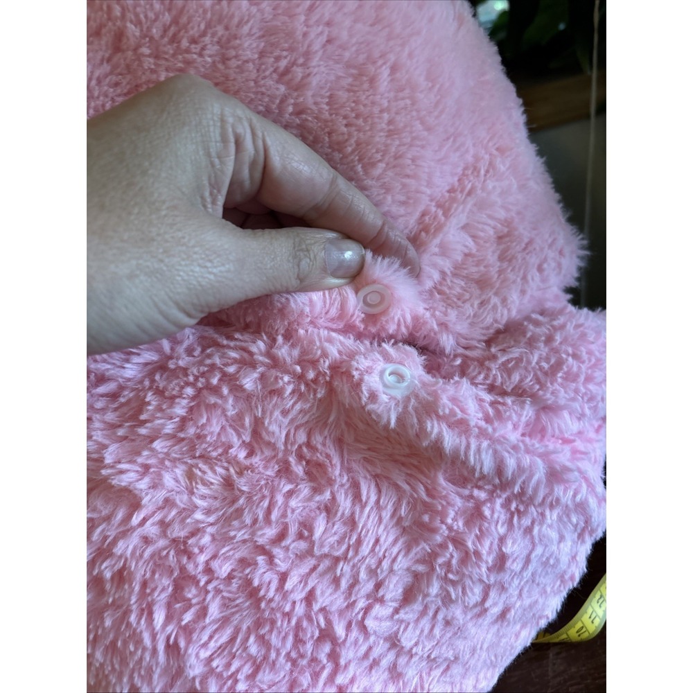 Happy Nappers Kids Sleeping Bag Pink Cat Plush Floral Butterfly Nap Sack - Picture 10 of 10